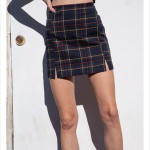 Brandy Melville plaid skirt